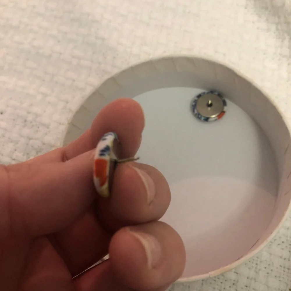 Target Colorful Patterned Button Pushpin Set